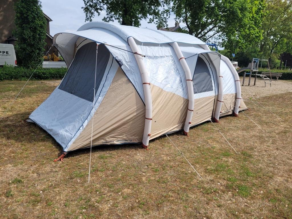 Quechua airseconds 6.3 fresh&black, Caravans en Kamperen, Tenten, Ophalen, Zo goed als nieuw, Tot en met 6