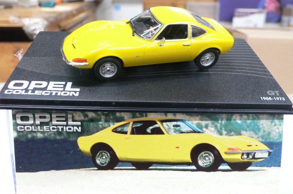 opel gt 1968 - europese corvette - 1/43, Verzenden, Nieuw, Auto, Overige merken