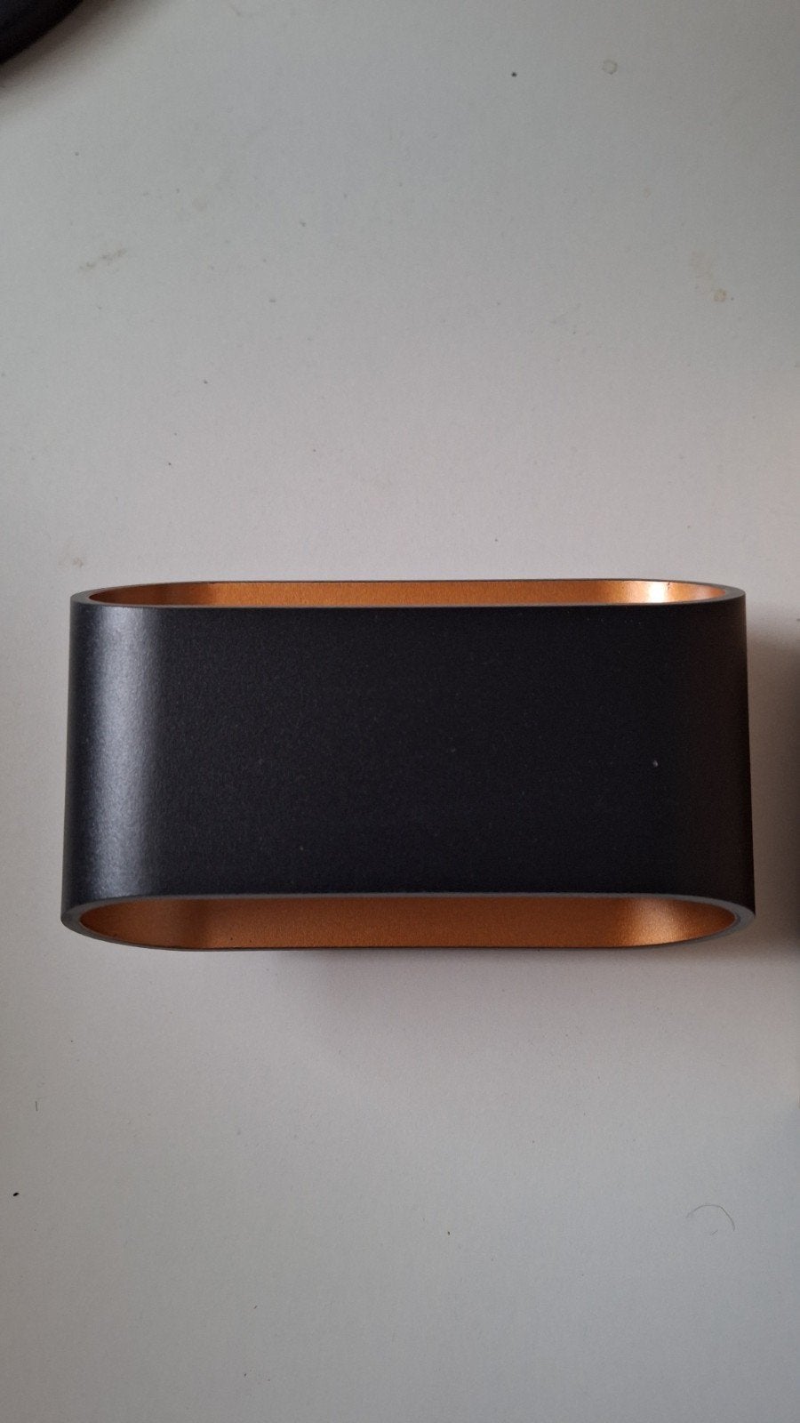 2 Nieuwe QAZQA wandlampen zwart met goud - Aloune WL, Up-/downlighter, Zwart, Qazqa, Nieuw