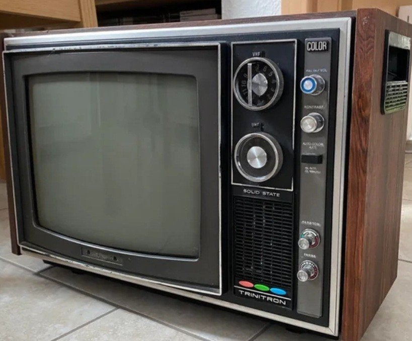 Vintage Sony Trinitron KV1300 kleurentelevisie - defect, Ophalen, Gebruikt, Minder dan 40 cm, Sony