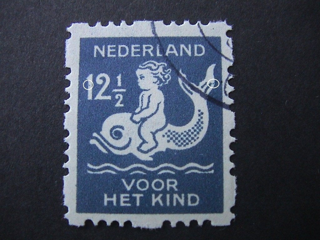 plaatfout 228 NET op R83 , gestempeld., Verzenden, T/m 1940, Gestempeld