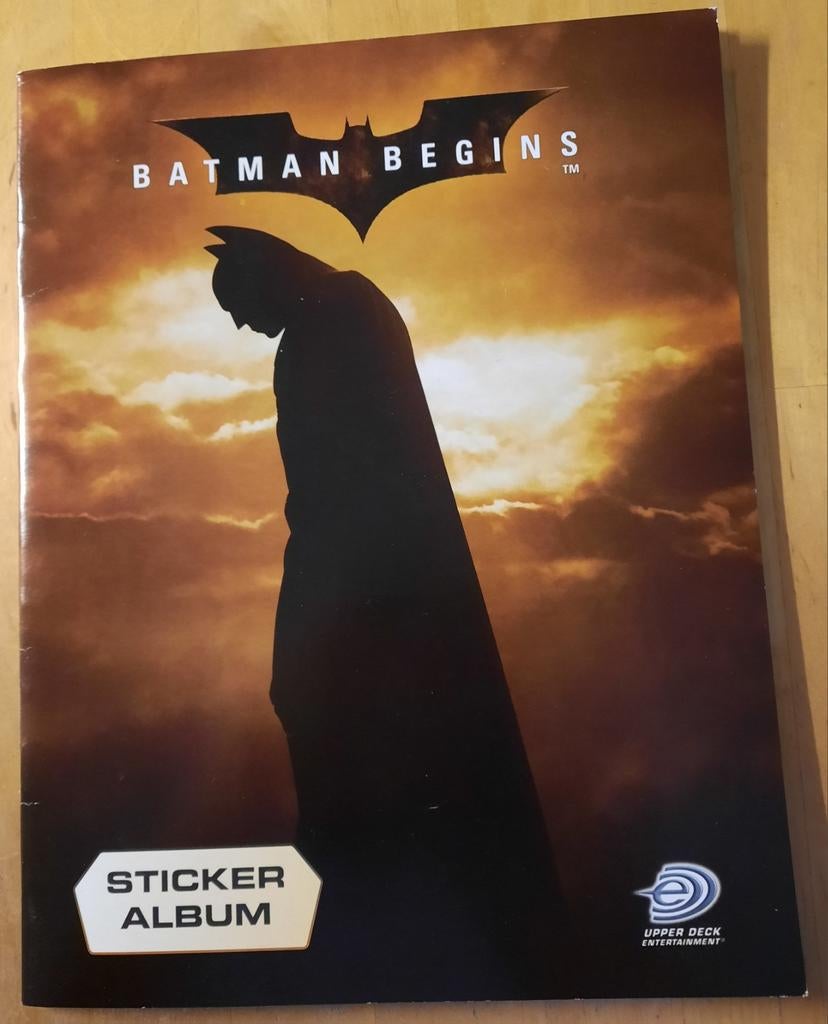 Batman Begins - Zeldzaam compleet sticker album, Ophalen of Verzenden, Zo goed als nieuw