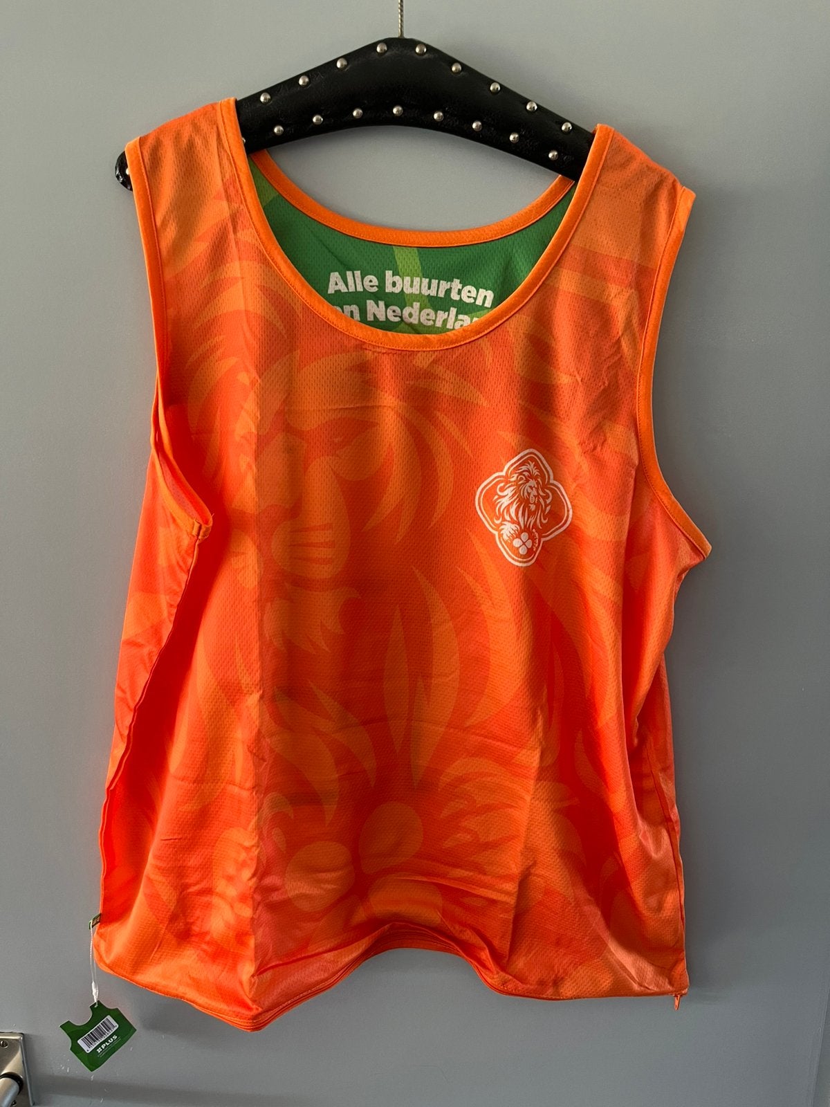 Oranje voetbal shirt PLUS, Verzamelen, Supermarktacties, Plus, Ophalen of Verzenden