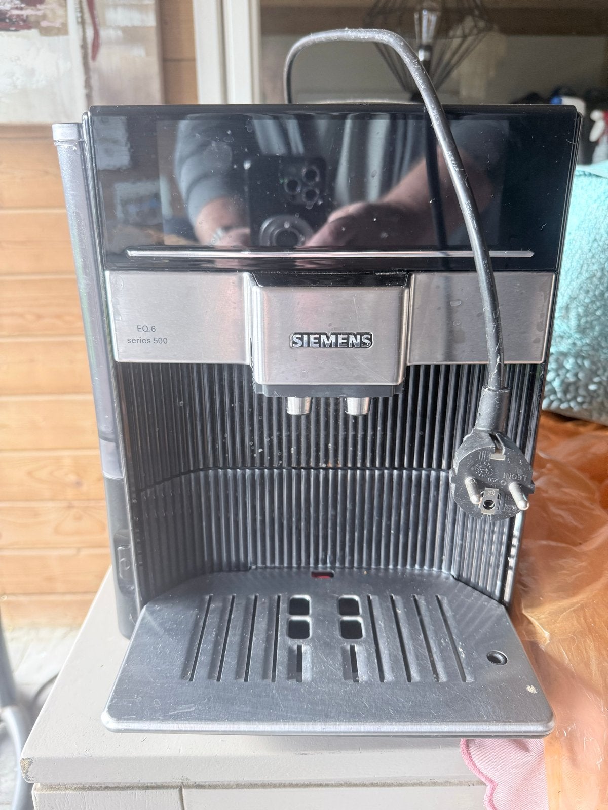 Siemens EQ.6 series 500 volautomatische koffiemachine, Stoompijpje, Gebruikt, Koffiemachine, Koffiebonen
