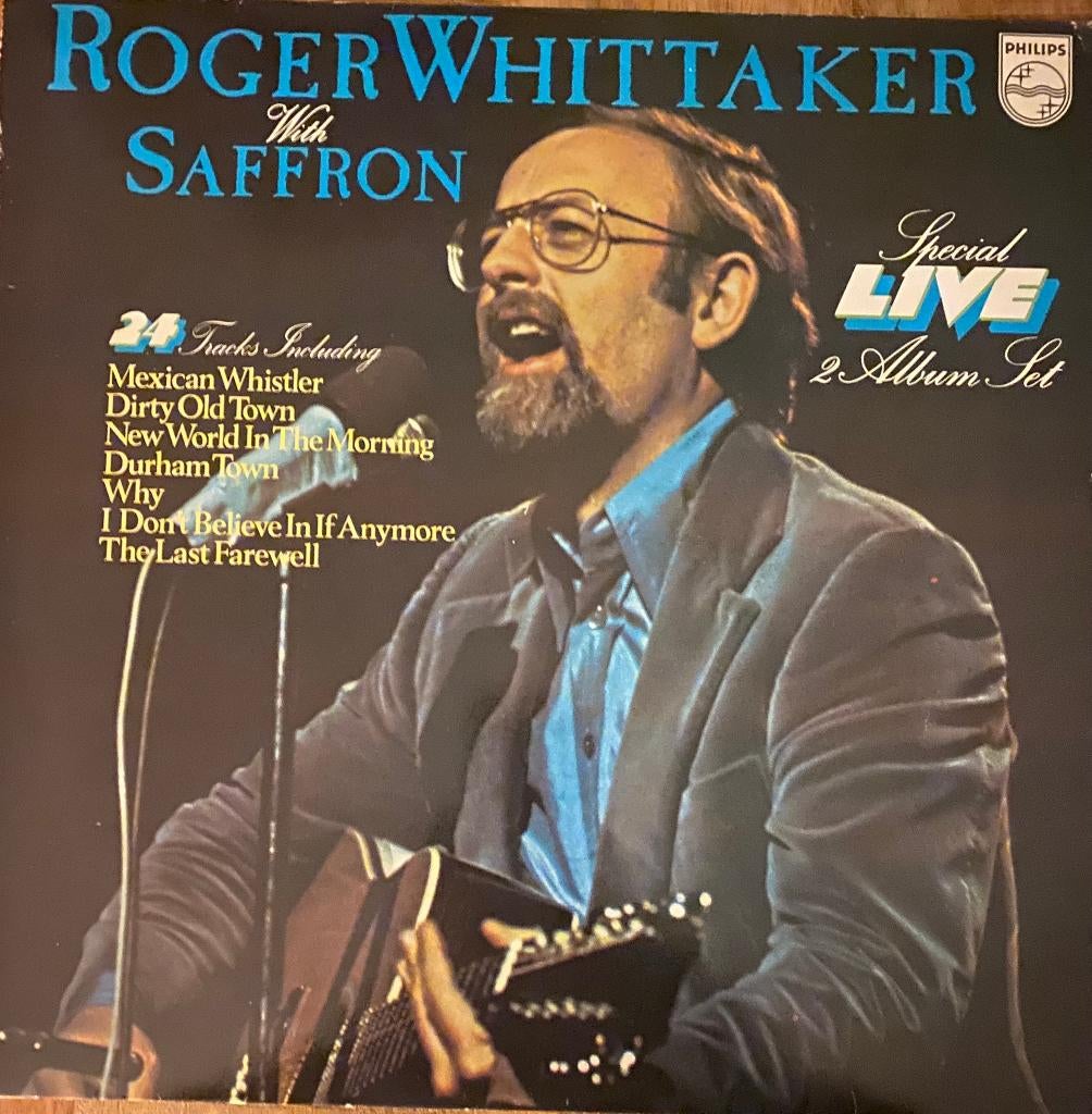 Rogger Whittaker with Saffron dubbel LP, Ophalen of Verzenden, 1970 - 1979, Gebruikt, 12 inch