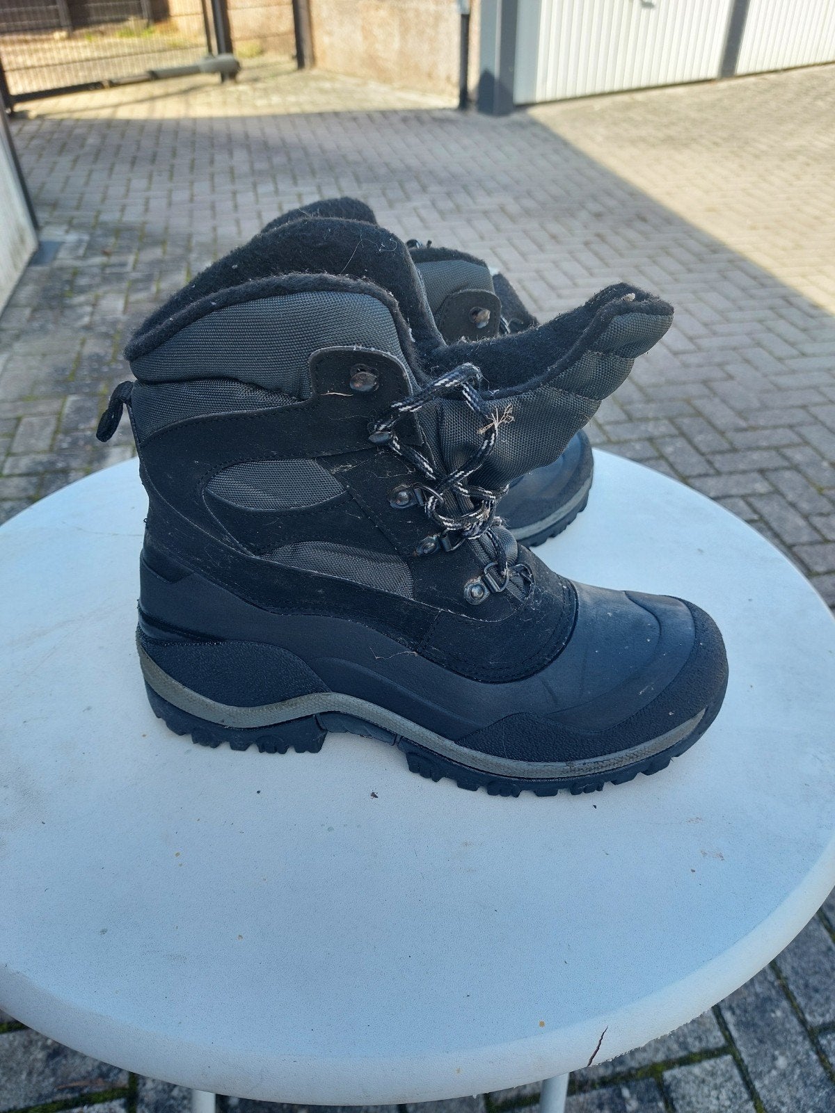 Stevige zwarte werklaarzen - Maat 43, Ophalen, Grisport, Zwart, Werkschoenen