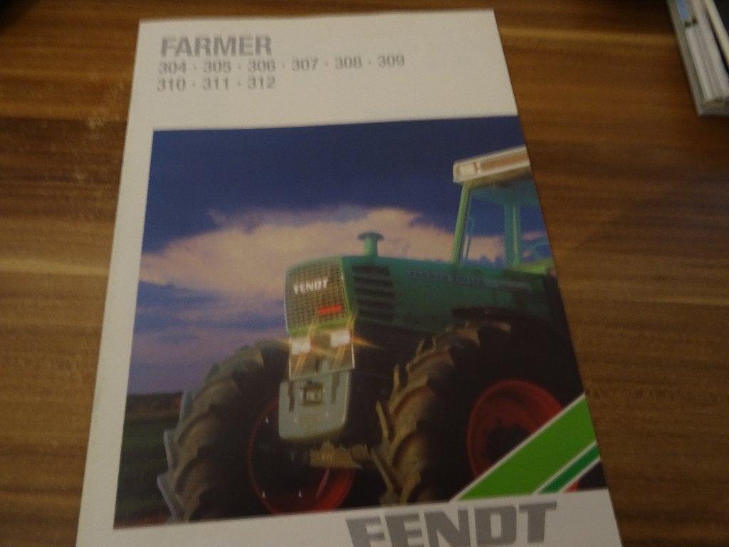 Fendt Famer 304 tot 312 folder, Boeken, Ophalen of Verzenden, Nieuw, Folder