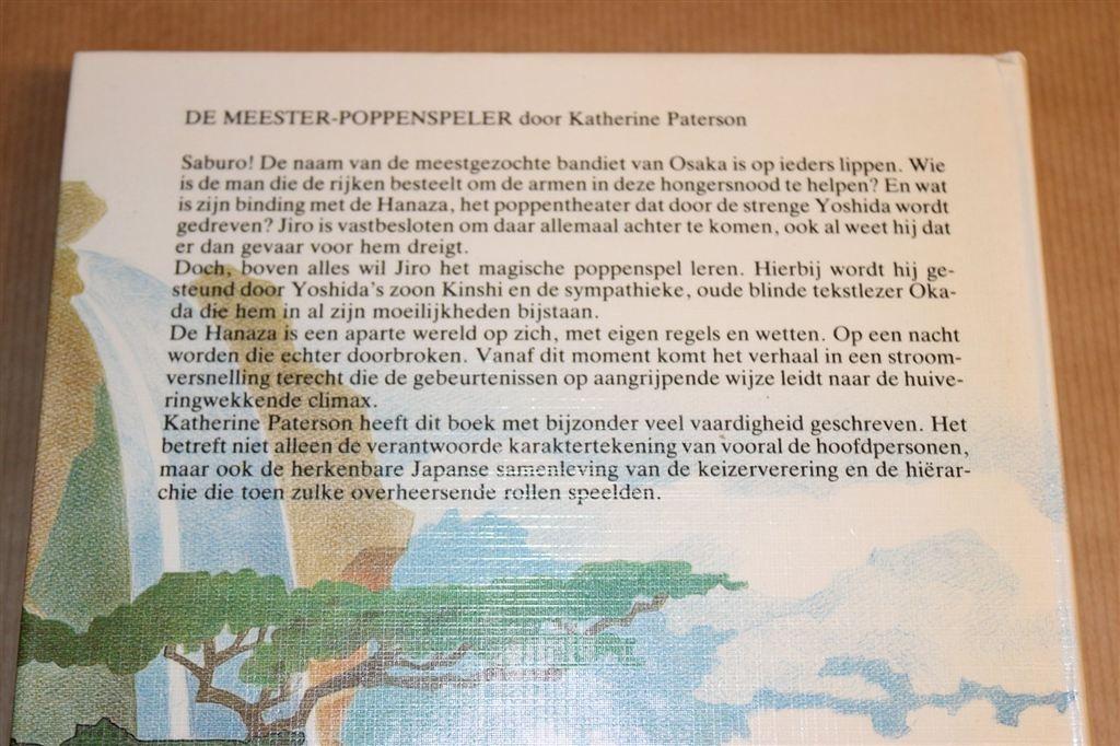 De Meester-Poppenspeler — K. Paterson — Japan 18e Eeuw, Ophalen of Verzenden, Gelezen, Azië