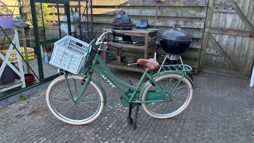 Te koop mooie transport fiets met bak, Ophalen, Gebruikt, Terugtraprem