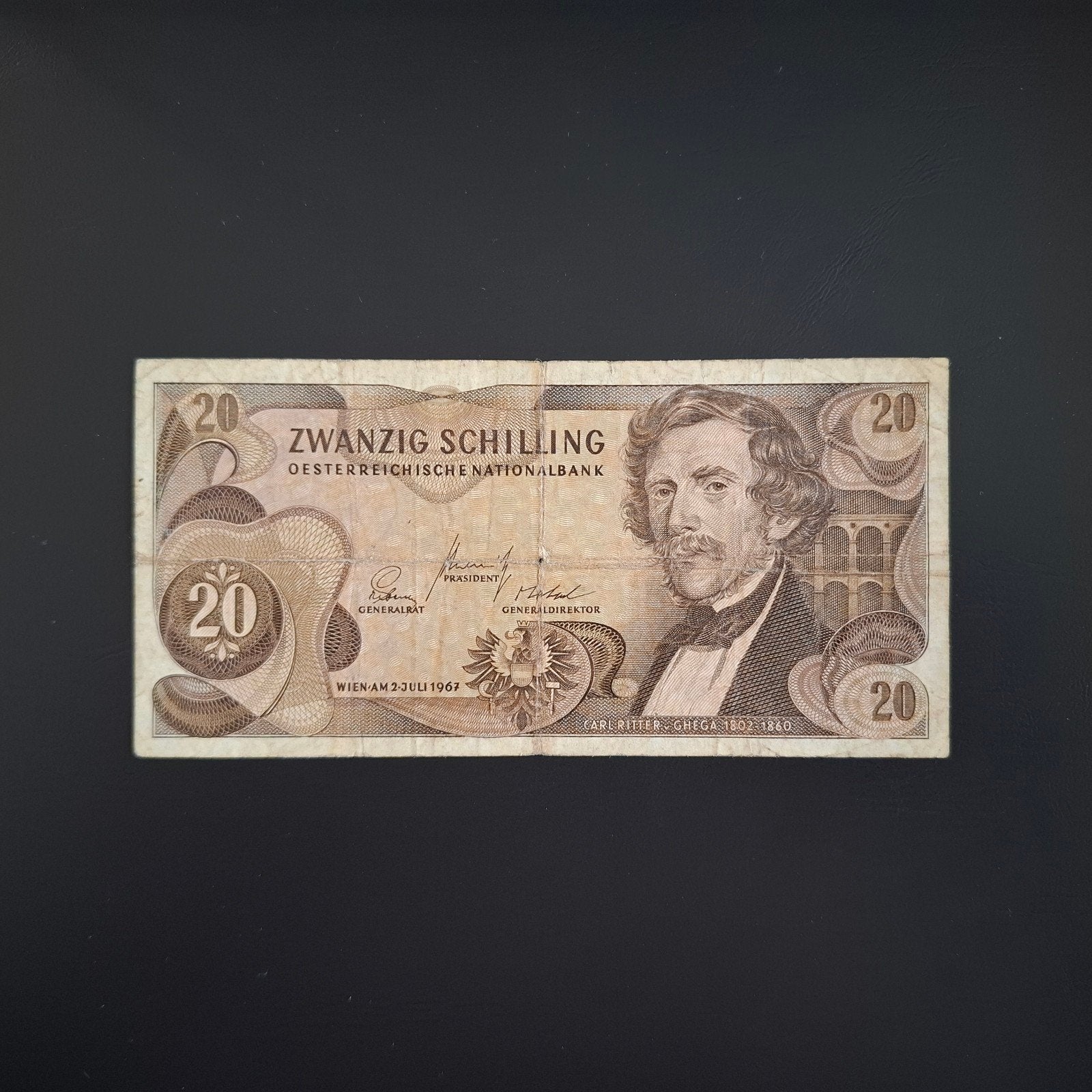 20 shilling Oostenrijk #062, Postzegels en Munten, Bankbiljetten | Europa | Niet-Eurobiljetten, Verzenden, Oostenrijk, Los biljet