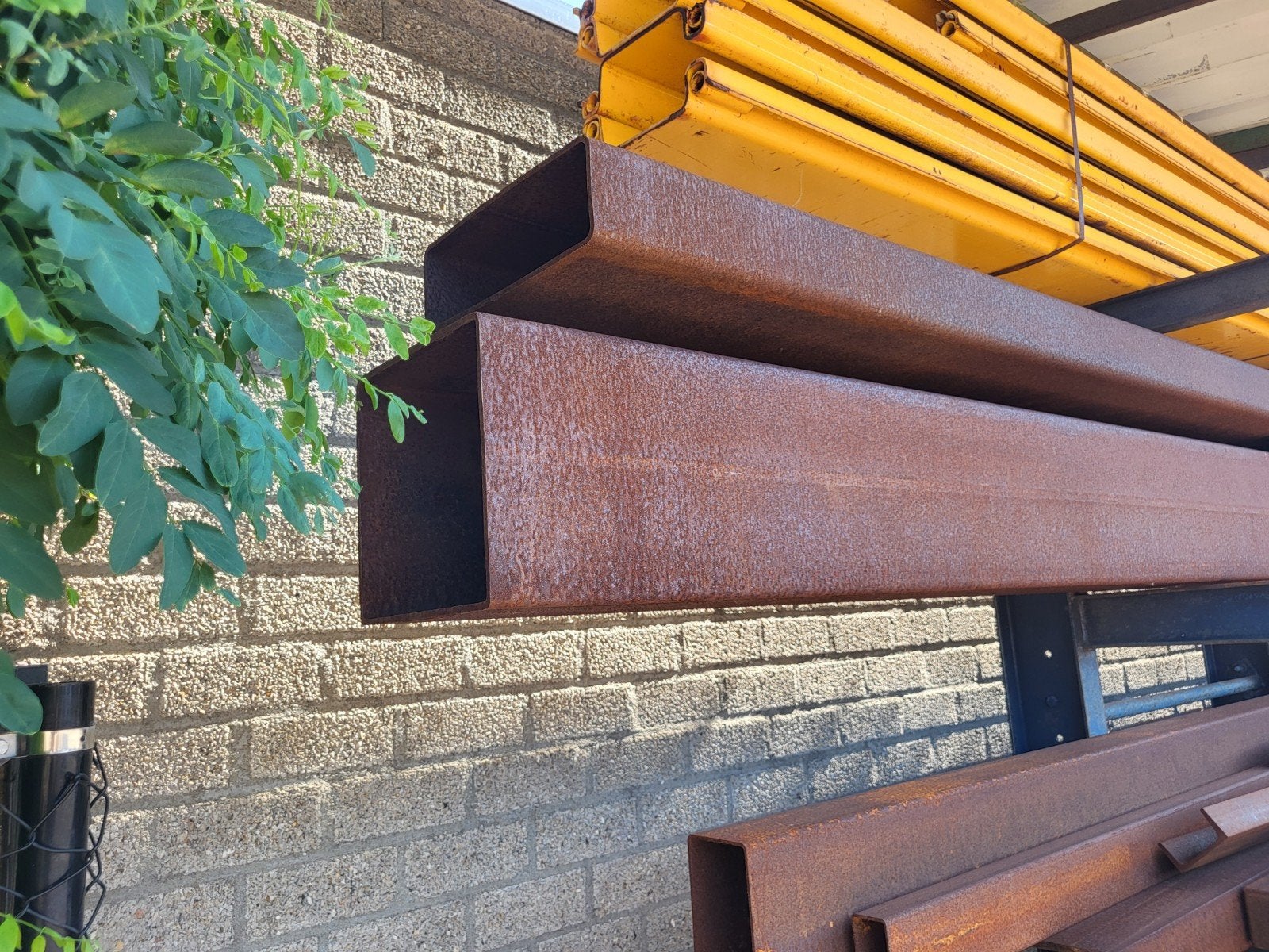 Stalen koker 250x250x5, Ophalen