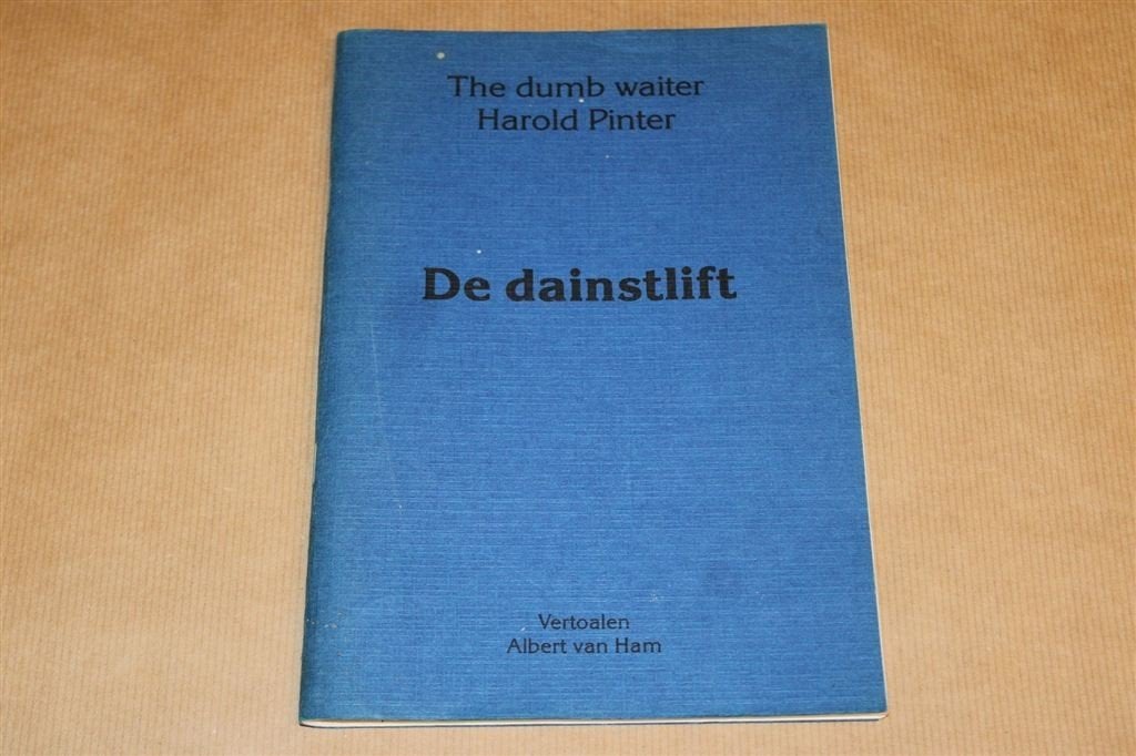 Gesigneerd: De Dainstlift — Pinter in het Gronings, Boeken, Ophalen of Verzenden, Gelezen, Personen