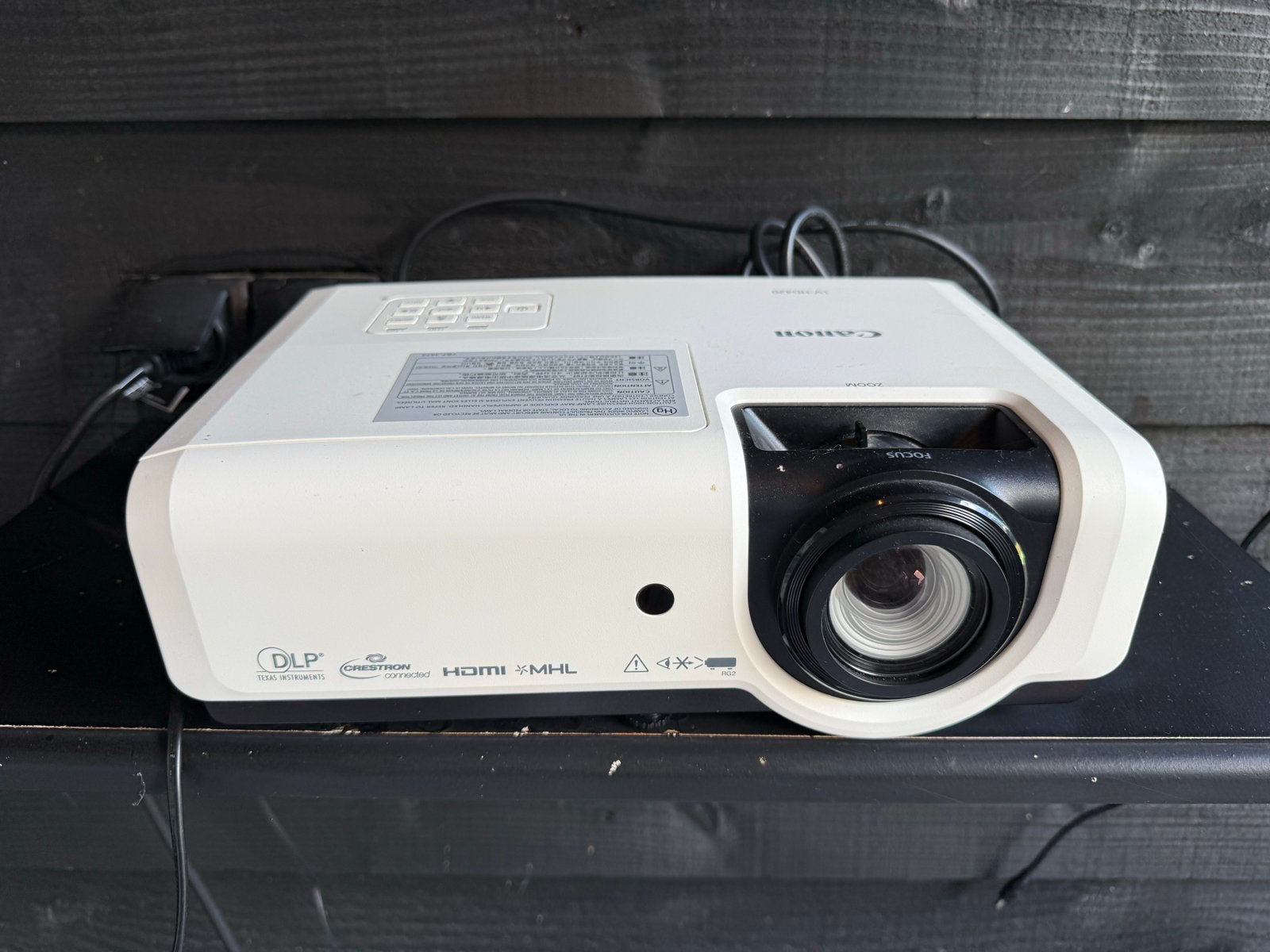 Canon LV-HD420 DLP Projector - Full HD, Ophalen of Verzenden, Zo goed als nieuw, DLP, Full HD (1080)