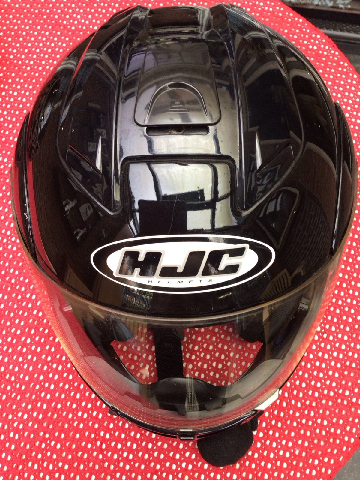 HJC motorhelm - Maat L - Zwart, Ophalen, Heren, HJC, Integraalhelm