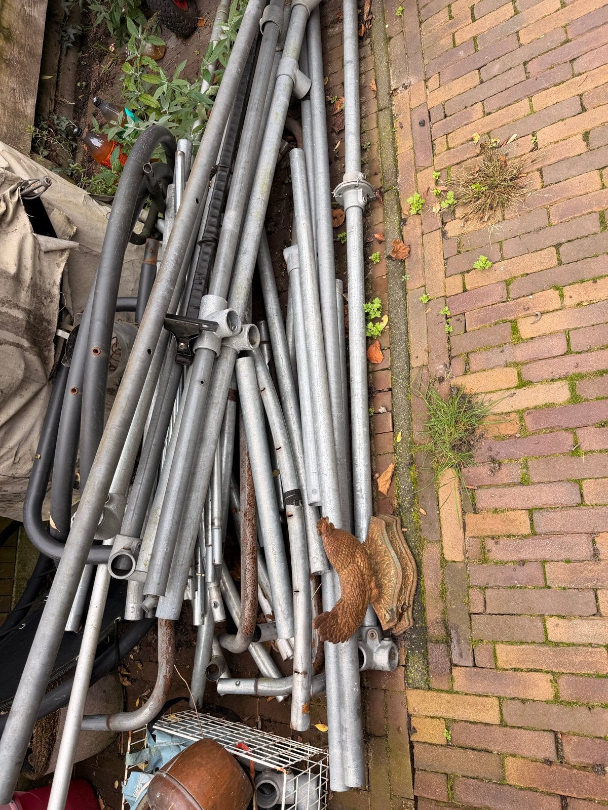 steigerbuizen en onderdelen, Doe-het-zelf en Verbouw, Ophalen, Gebruikt, Overige typen, 5 meter of hoger