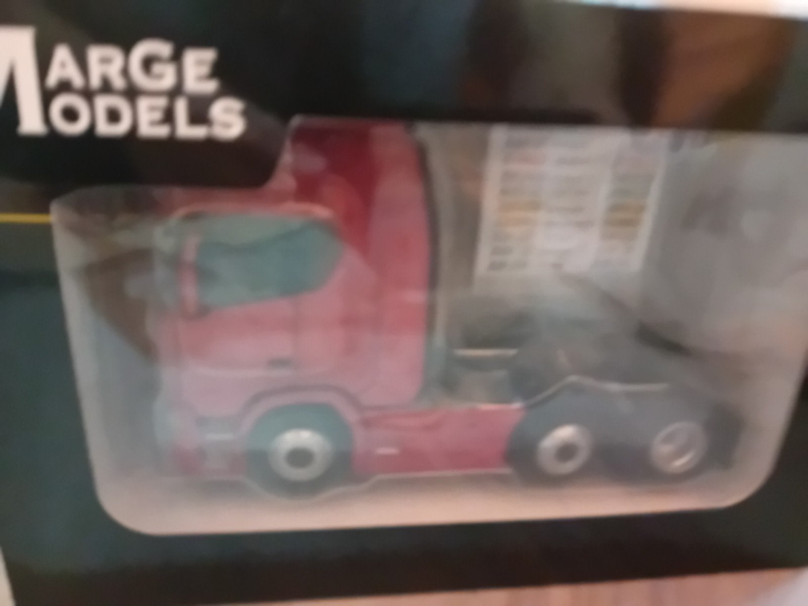 Scania R500 6x2 rood marge models, Ophalen of Verzenden, Nieuw, Bus of Vrachtwagen, Overige merken