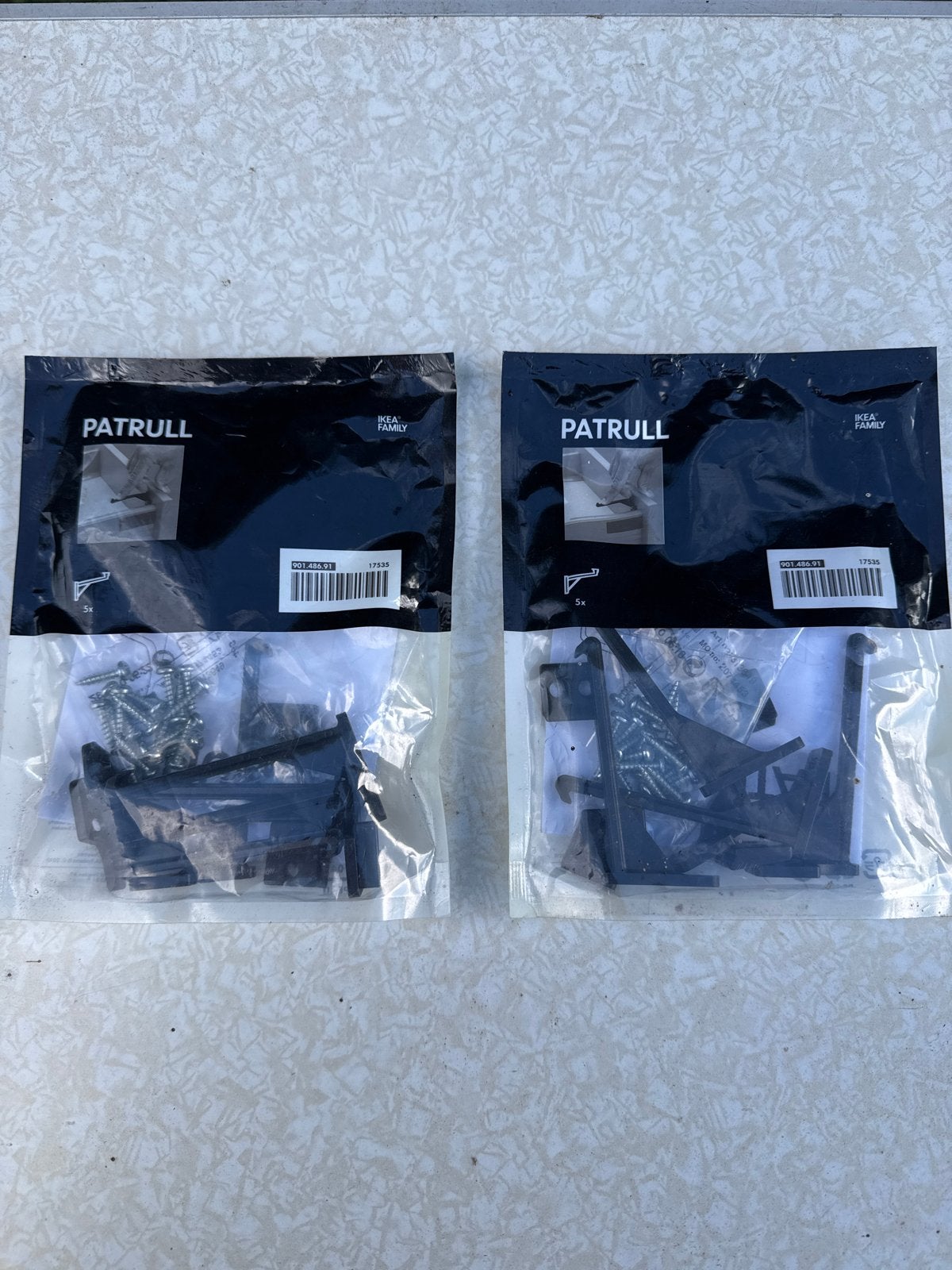 IKEA PATRULL lade haakjes(2 x 5 stuks), Ophalen of Verzenden, Nieuw