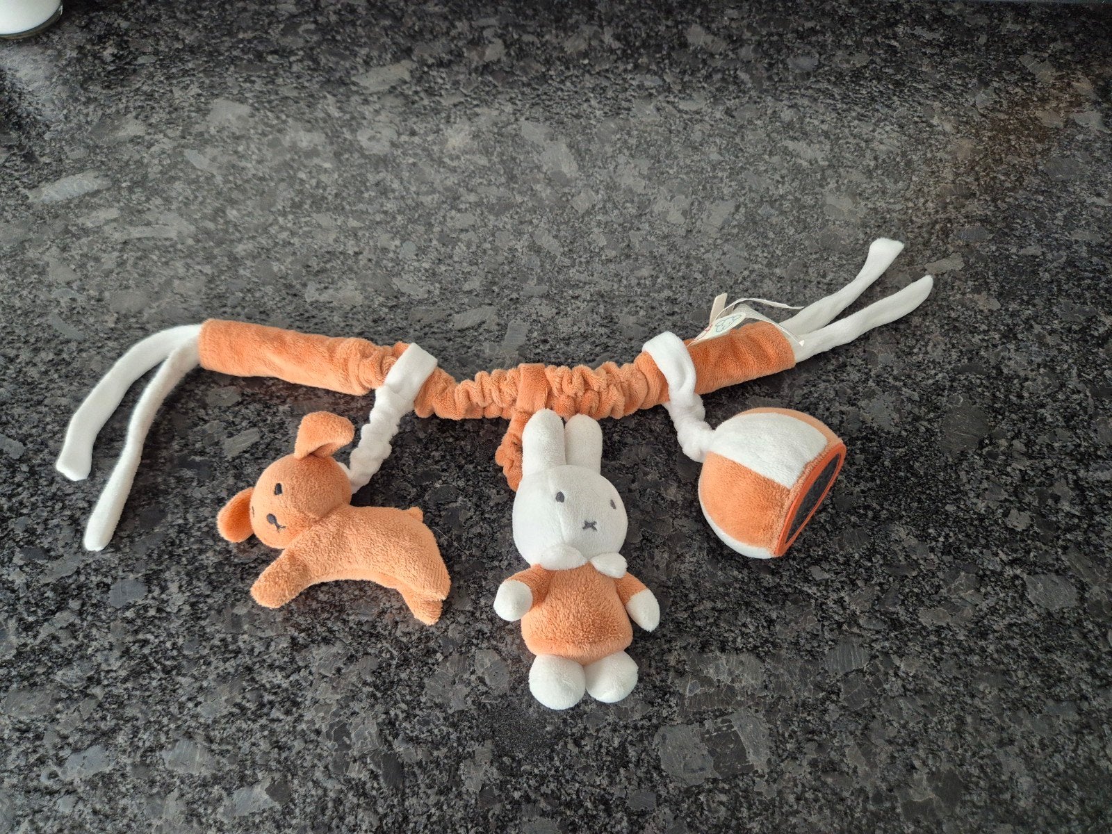 Nijntje Miffy / Tiamo  - Wagenspanner Nijntje, Ophalen of Verzenden, Konijn