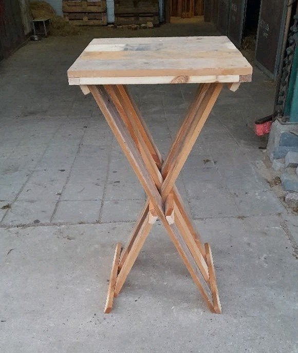 Houten statafels - te huur, Ophalen, Nieuw, Overige