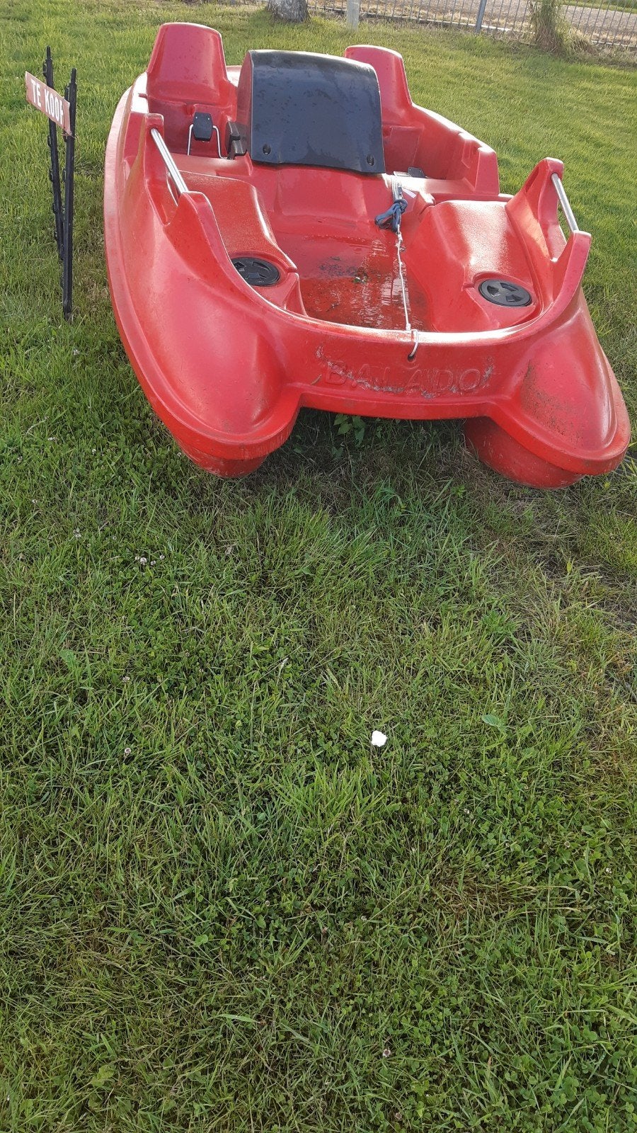 Waterfiets, Ophalen, Gebruikt