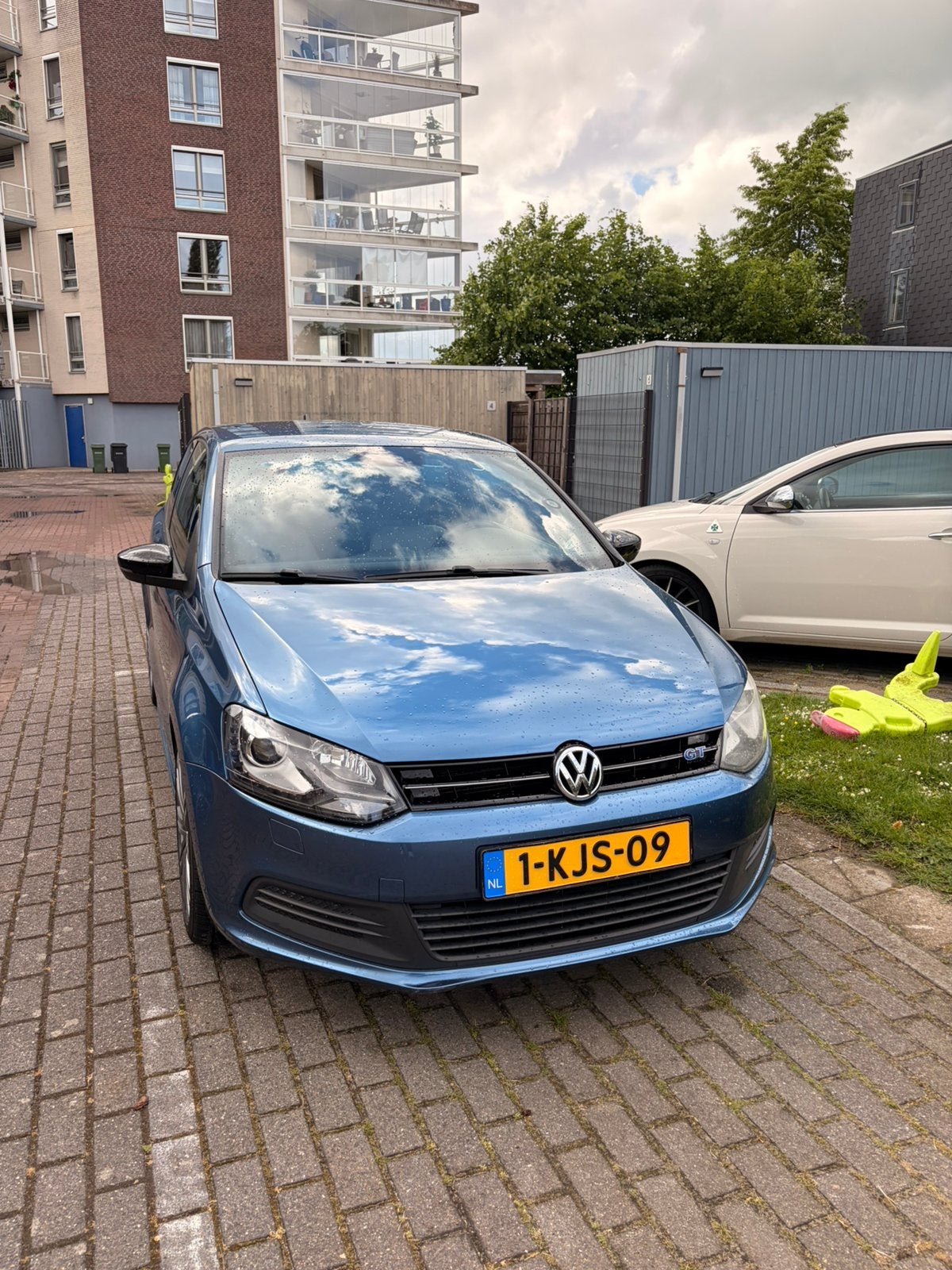 Volkswagen Polo 1.4 TSI 103KW 2013 Blauw, Auto's, Voorwielaandrijving, 1112 kg, 4 cilinders, Blauw