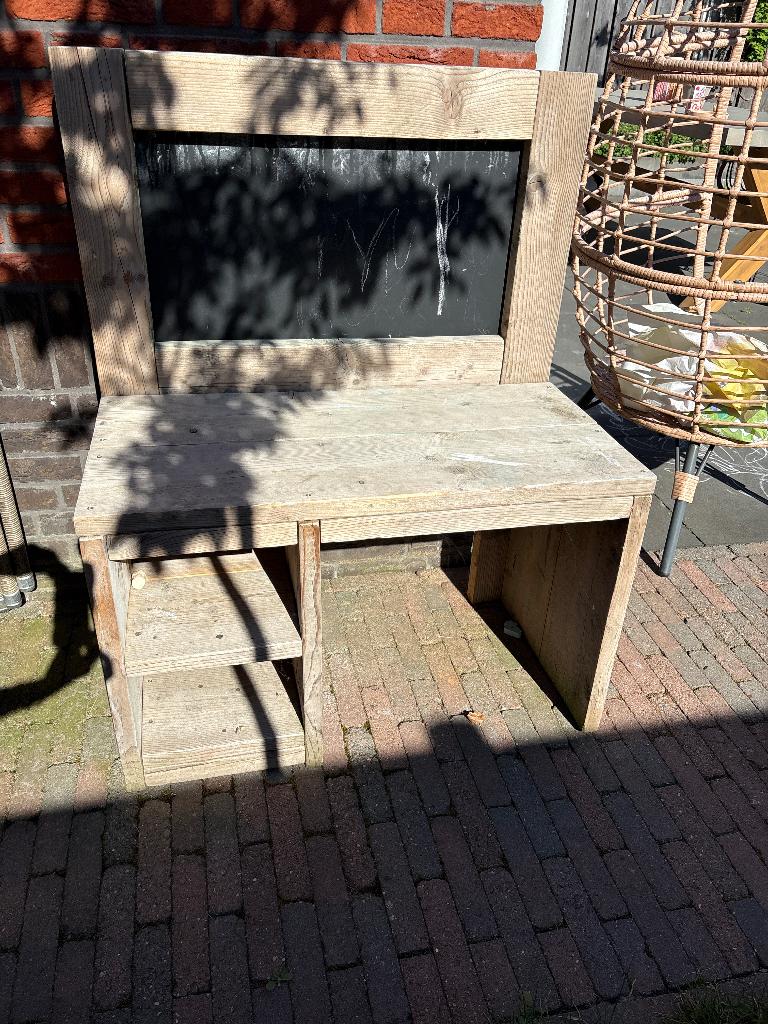 Houten bureau/krijtbord, Ophalen, Gebruikt, Overige typen