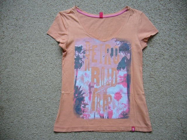 EDC zalmkleurig shirt mt S splinternieuw, Overige kleuren, Nieuw, Ophalen of Verzenden, Korte mouw