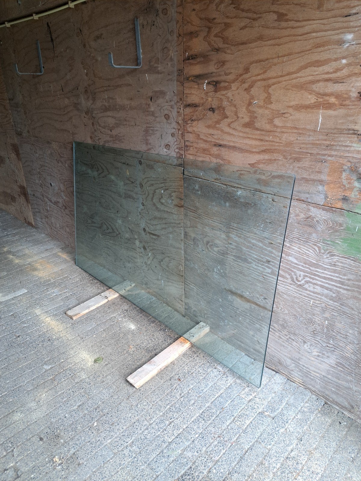 Grote Glasplaat, Doe-het-zelf en Verbouw, Glas en Ramen, Ophalen, 80 tot 120 cm, 160 cm of meer, Zo goed als nieuw