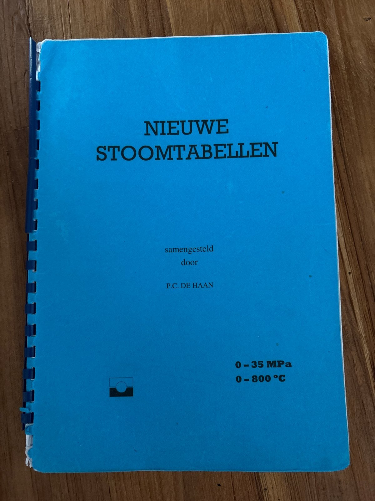 Nieuwe Stoomtabellen P.C. de Haan - Technisch Boek, Boeken, Techniek, Ophalen of Verzenden, Gelezen, Werktuigbouwkunde