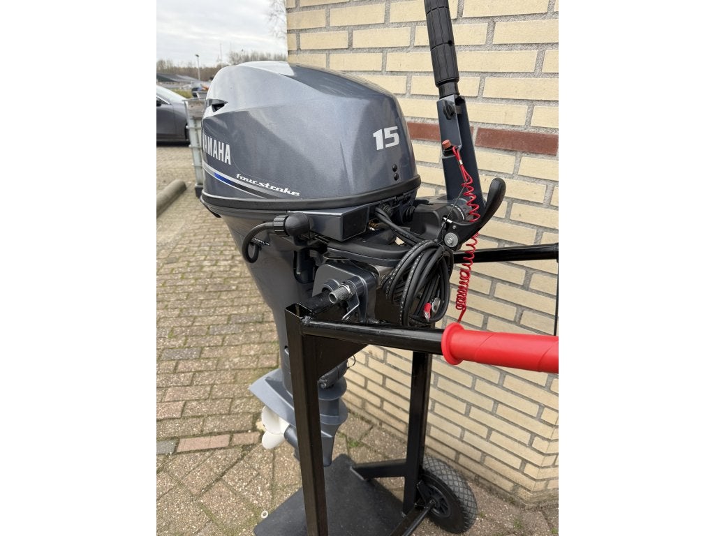 Buitenboordmotor Yamaha 15pk langstaart elektrisch start 4T, Niet ingevuld, Gebruikt, Niet ingevuld, Benzine
