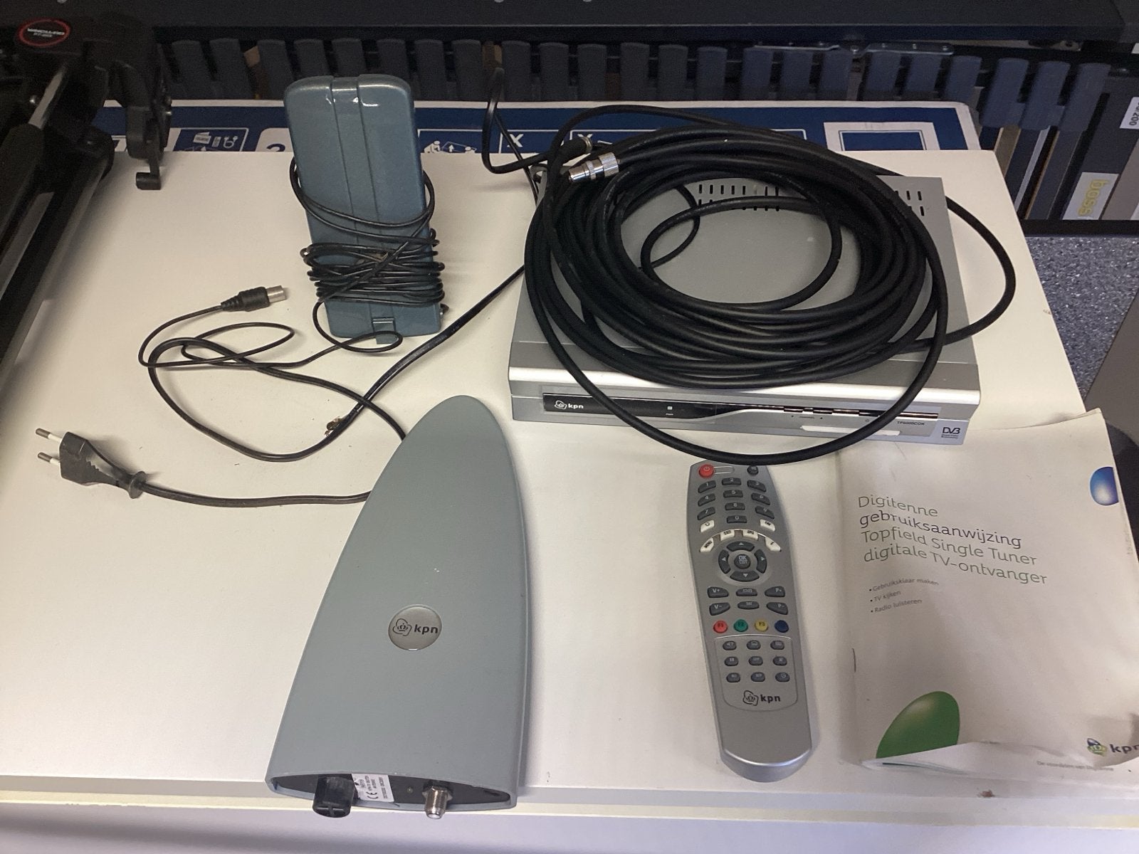 KPN Digitenne Topfield Single Tuner digitale TV-ontvanger, Ophalen of Verzenden, Gebruikt, Decoder