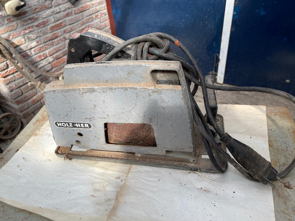 Holzher cirkelzaagmachine, Ophalen, Gebruikt, Cirkelzaag, 70 mm of meer