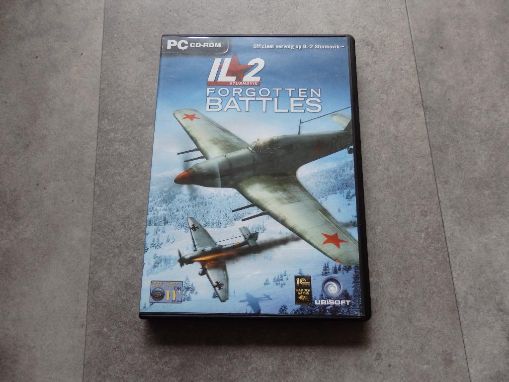 pc cd Rom Il2 Sturmovik: Forgotten Battles Il-2, Gebruikt, 1 speler, Racen en Vliegen, Ophalen of Verzenden