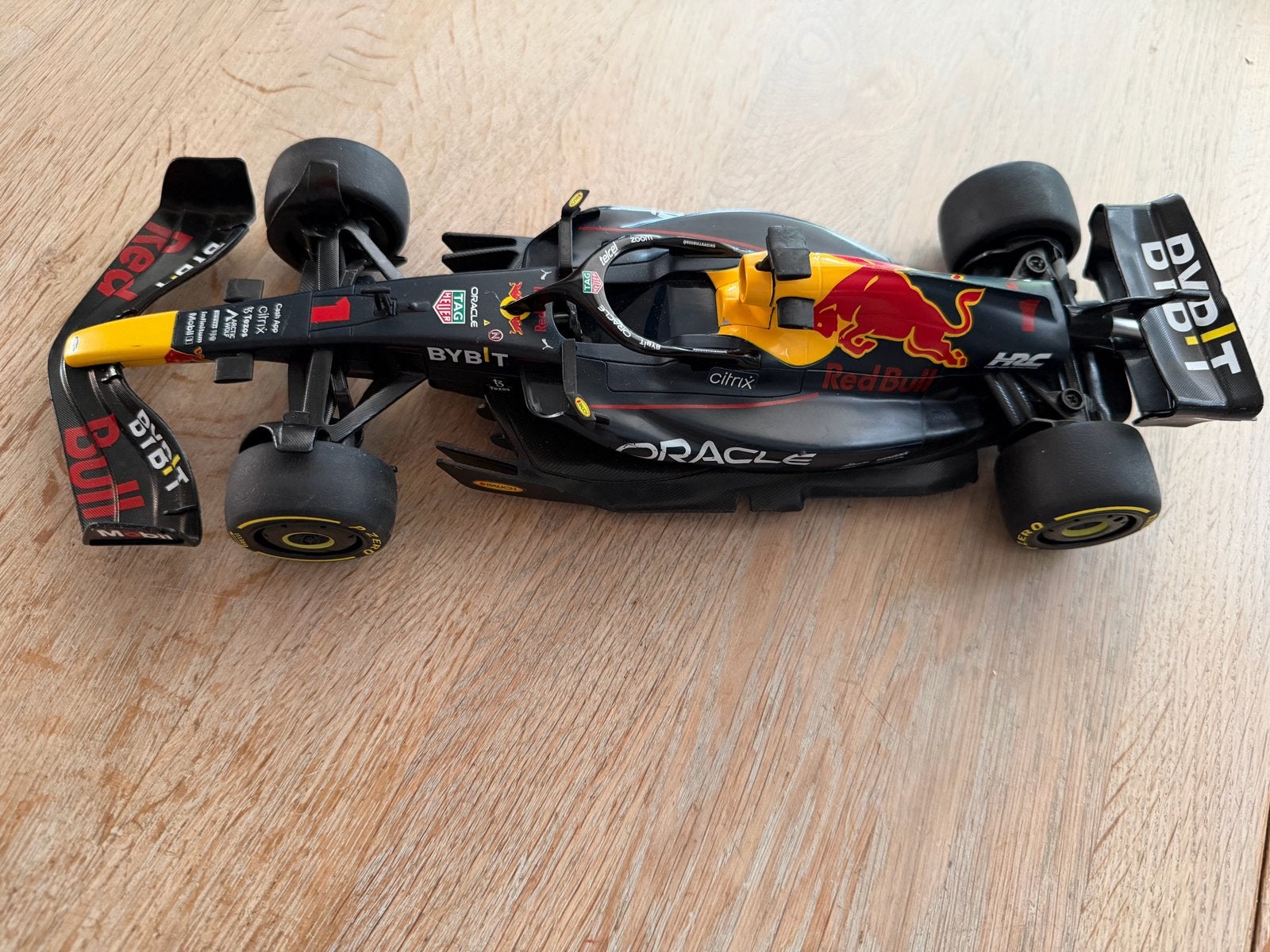 Racewagen model Max Verstappen, Ophalen of Verzenden, Zo goed als nieuw, Bburago