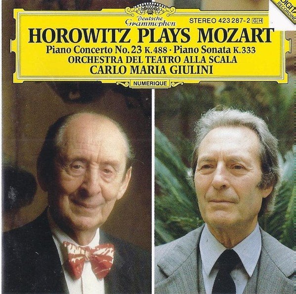 Horowitz Plays Mozart Orchestra Del Teatro Alla Scala CD, Gebruikt, Mozart, Overige typen, Ophalen of Verzenden