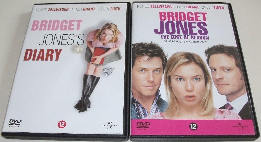 Dvd *** BRIDGET JONES *** Deel 1 + 2, Engels, Nederlands, Romantische komedie, Ophalen of Verzenden