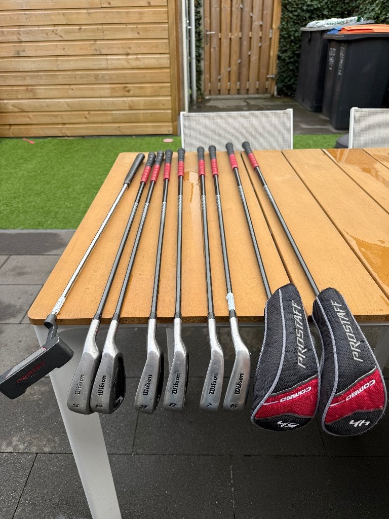 Complete Wilson golfset – ideale startersset!, Sport en Fitness, Golf, Ophalen, Zo goed als nieuw, Set, Overige merken