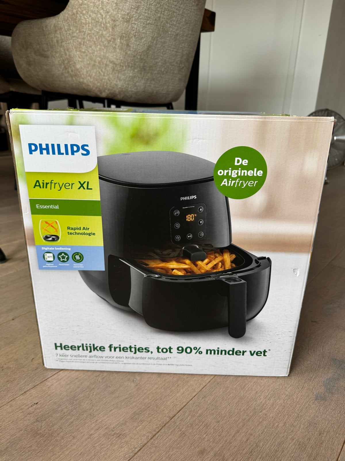 Philips Airfryer XL - Gebruikt - perfecte staat!, Ophalen, Gebruikt, Airfryer XL, 1000 t/m 1499 gram