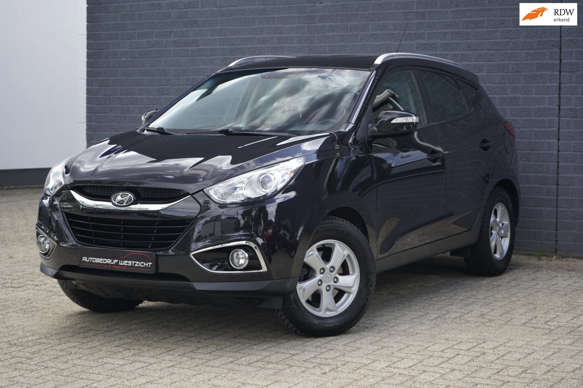 Hyundai Ix35 2.0i Style Automaat, Trekhaak, Stoelverwarming, 1998 cc, Gebruikt, Zwart, 4 cilinders