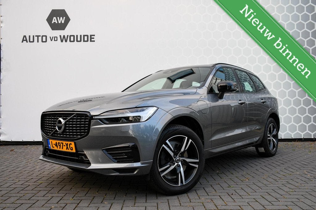 Volvo XC60 2.0 Recharge T6 AWD R-Design PANO LEER TREKHAAK L, Auto's, Volvo, Bedrijf, Te koop, XC60, 4x4, ABS, Achteruitrijcamera