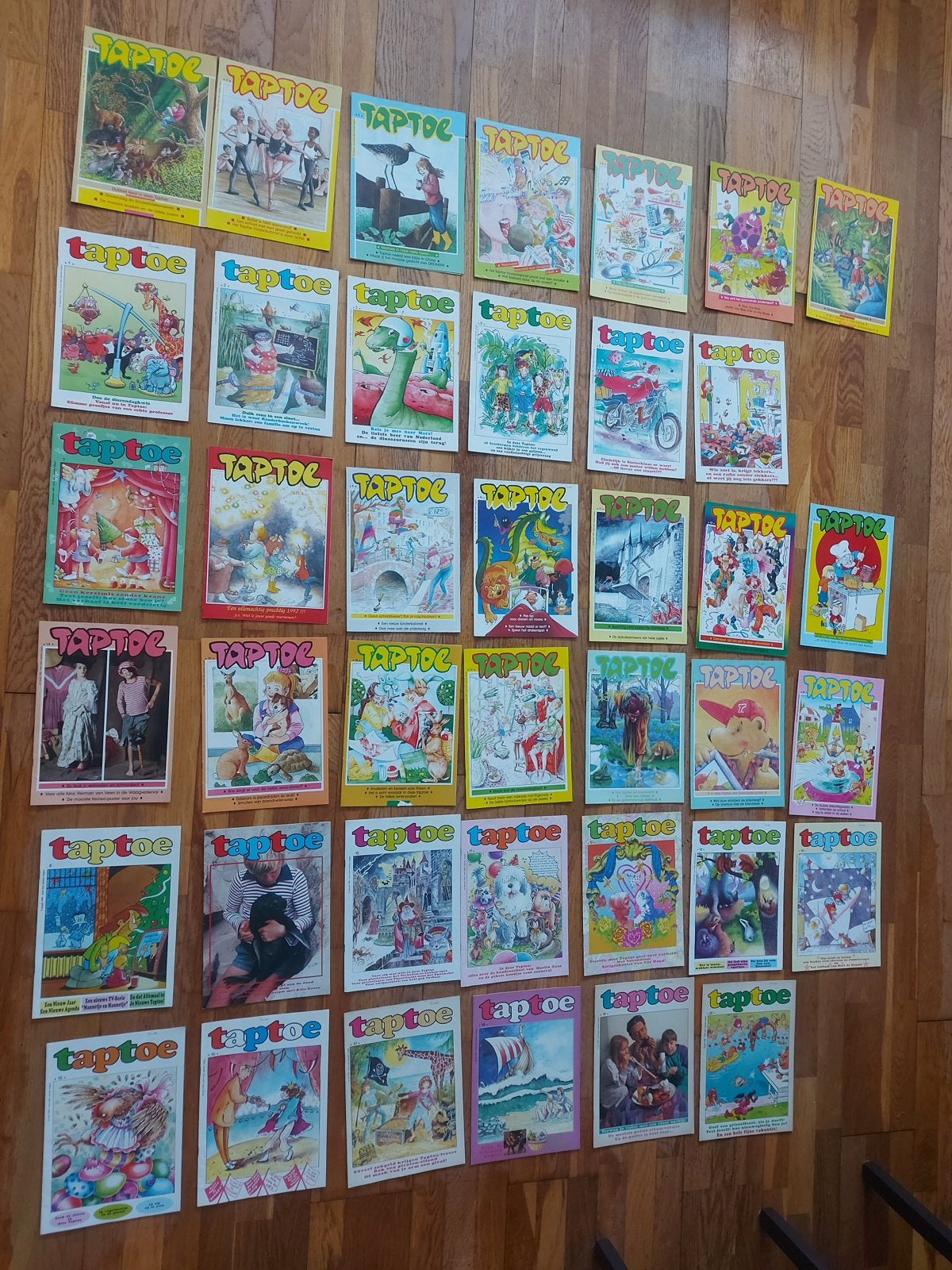 Taptoe tijdschriften - 34 stuks uit 1991, 1992 en 1993, Ophalen of Verzenden, Gelezen, Overige typen