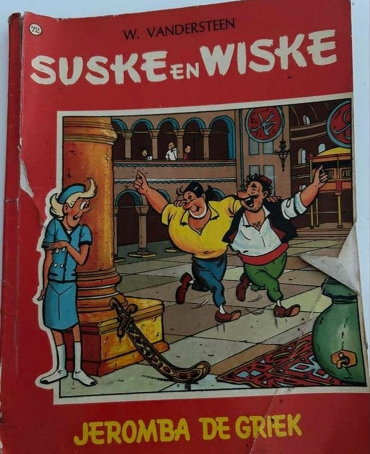 Suske en Wiske 72: Jeromba de Griek - Willy Vandersteen, Eén stripboek, Ophalen of Verzenden, Gelezen