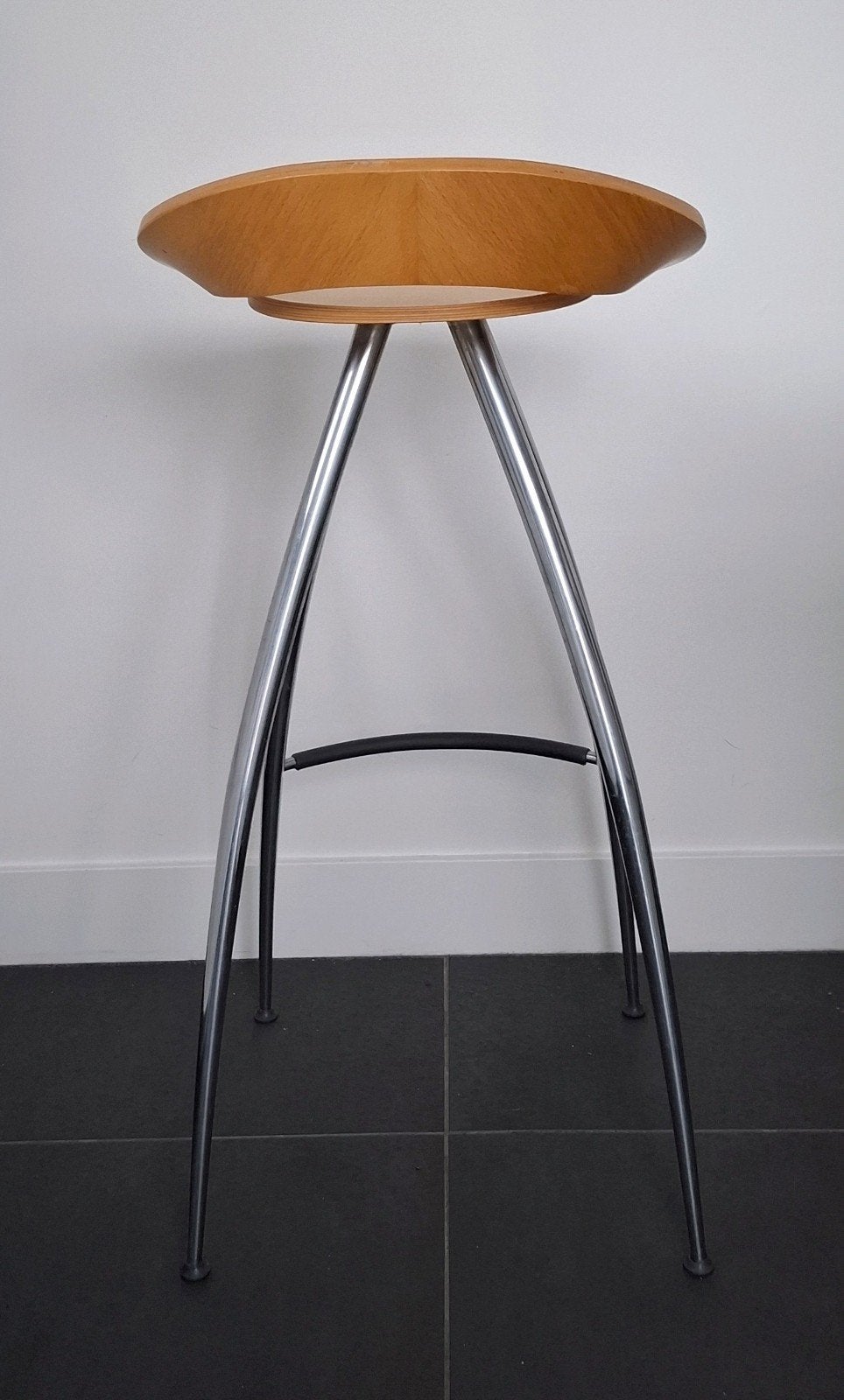 Magis Lyra design barkruk, Ophalen, Met voetsteun, 60 tot 90 cm, Zo goed als nieuw