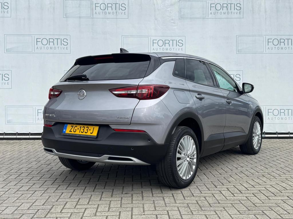 Opel Grandland X 1.2 Turbo Innovation NL-AUTO | NAVI | CARPL, Voorwielaandrijving, Gebruikt, 1199 cc, Leder en Stof