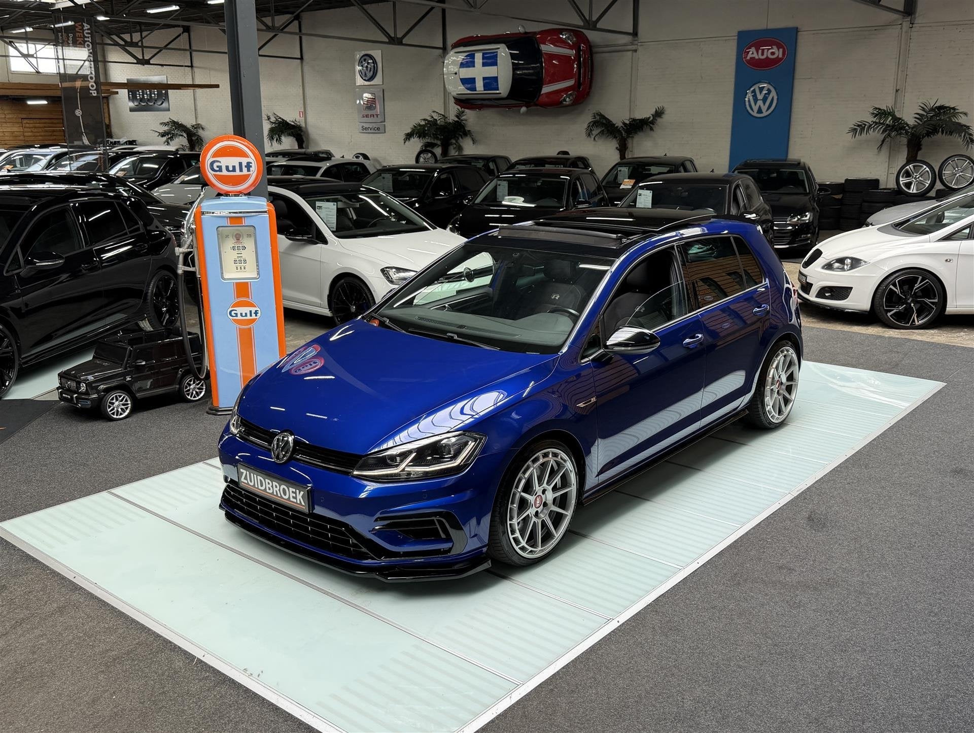Volkswagen Golf 2.0 R DSG | Vol optie | Pano | Dynaudio | Na, 1998 cc, Gebruikt, 4 cilinders, Blauw