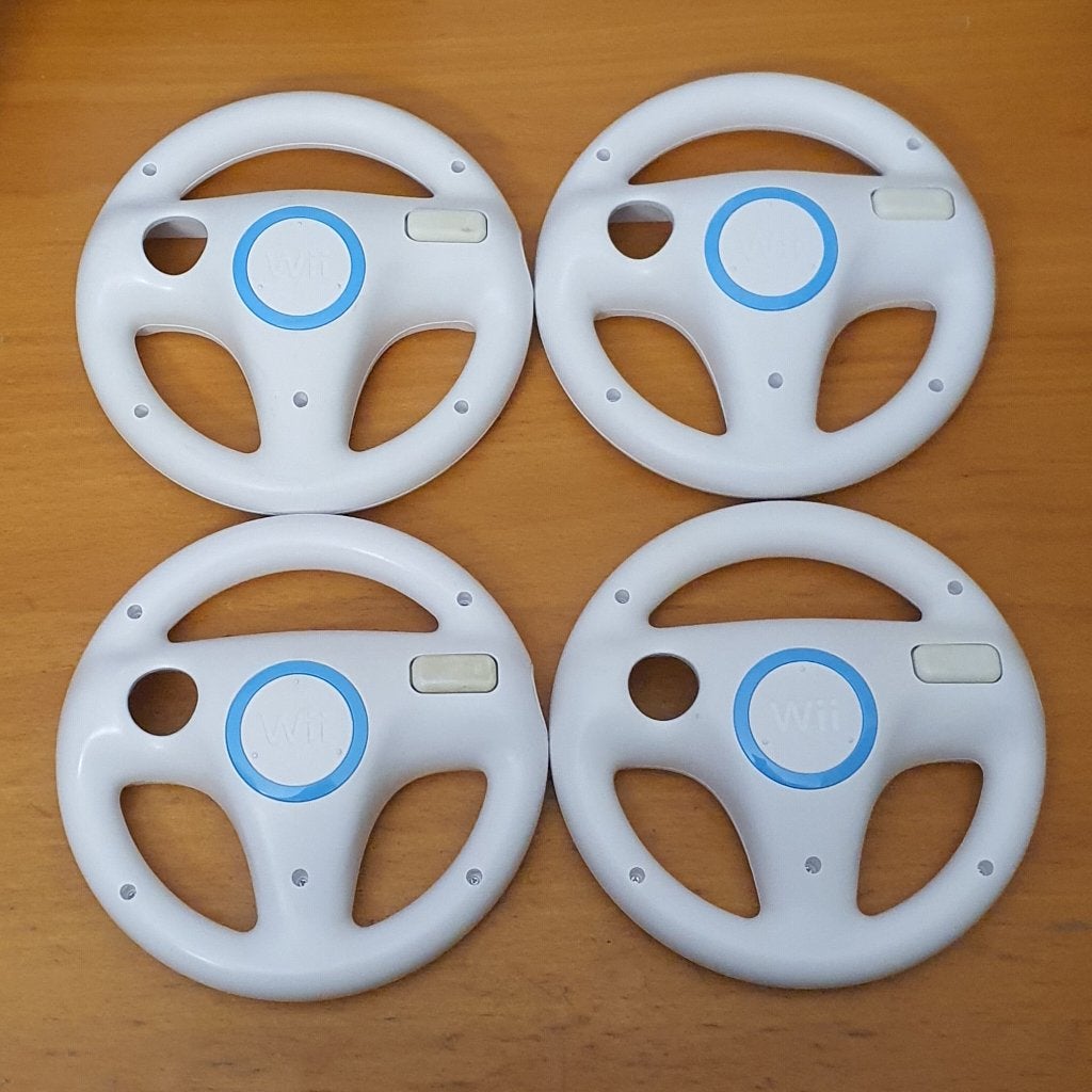 Nintendo Wii Wheel Stuur, Spelcomputers en Games, Games | Nintendo Wii, Gebruikt, 1 speler, Racen en Vliegen, Ophalen of Verzenden