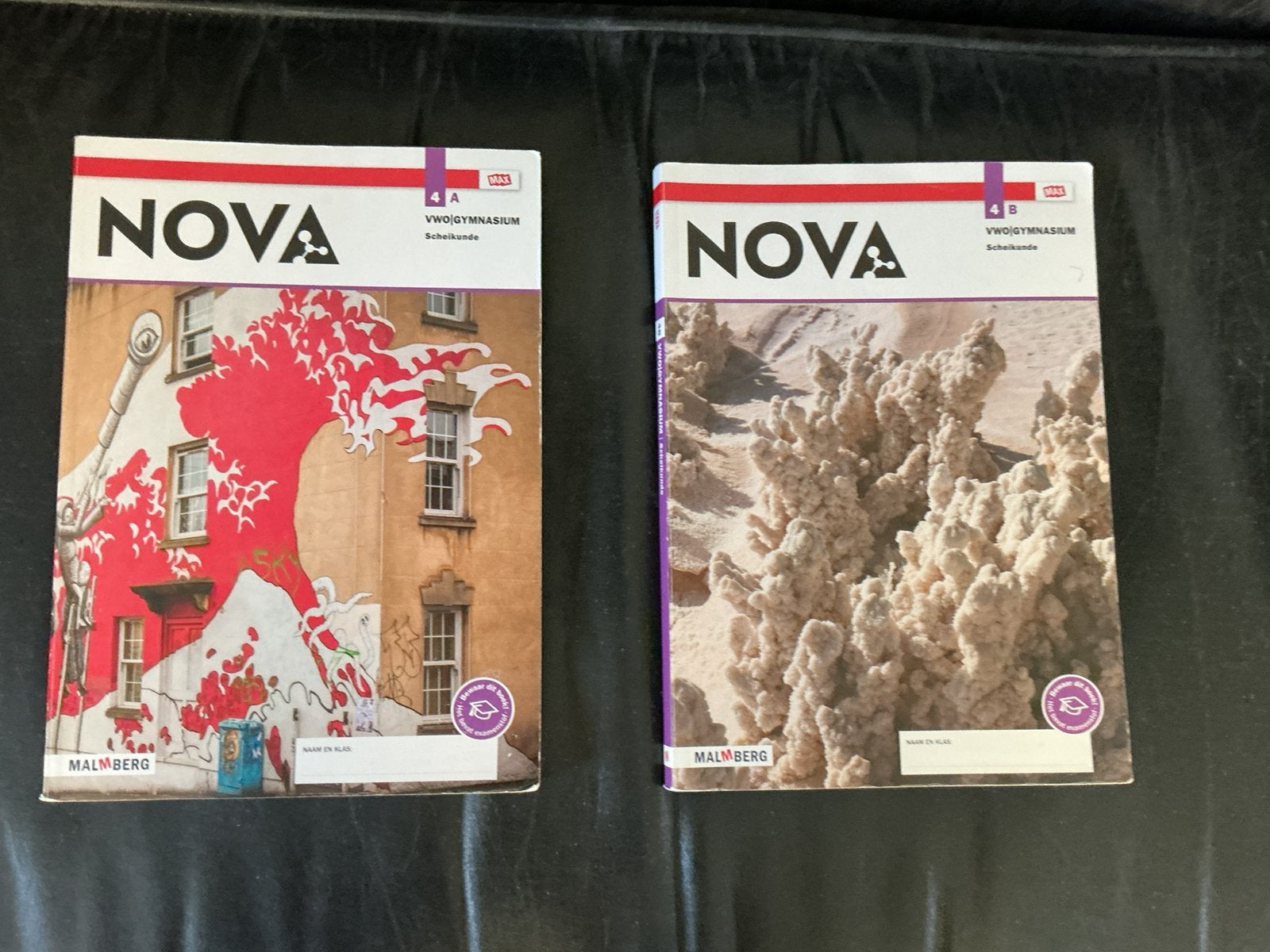 Nova scheikunde VWO 4 deel A en deel B, Boeken, Ophalen of Verzenden, Zo goed als nieuw, VWO, Scheikunde