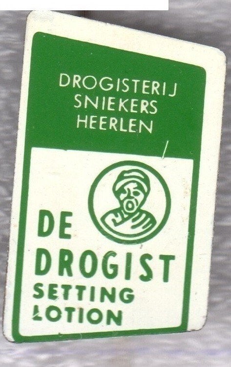 Speldje DROGISTERIJ SNIEKERS HEERLEN DE DROGIST (A11), Ophalen of Verzenden, Gebruikt, Overige onderwerpen