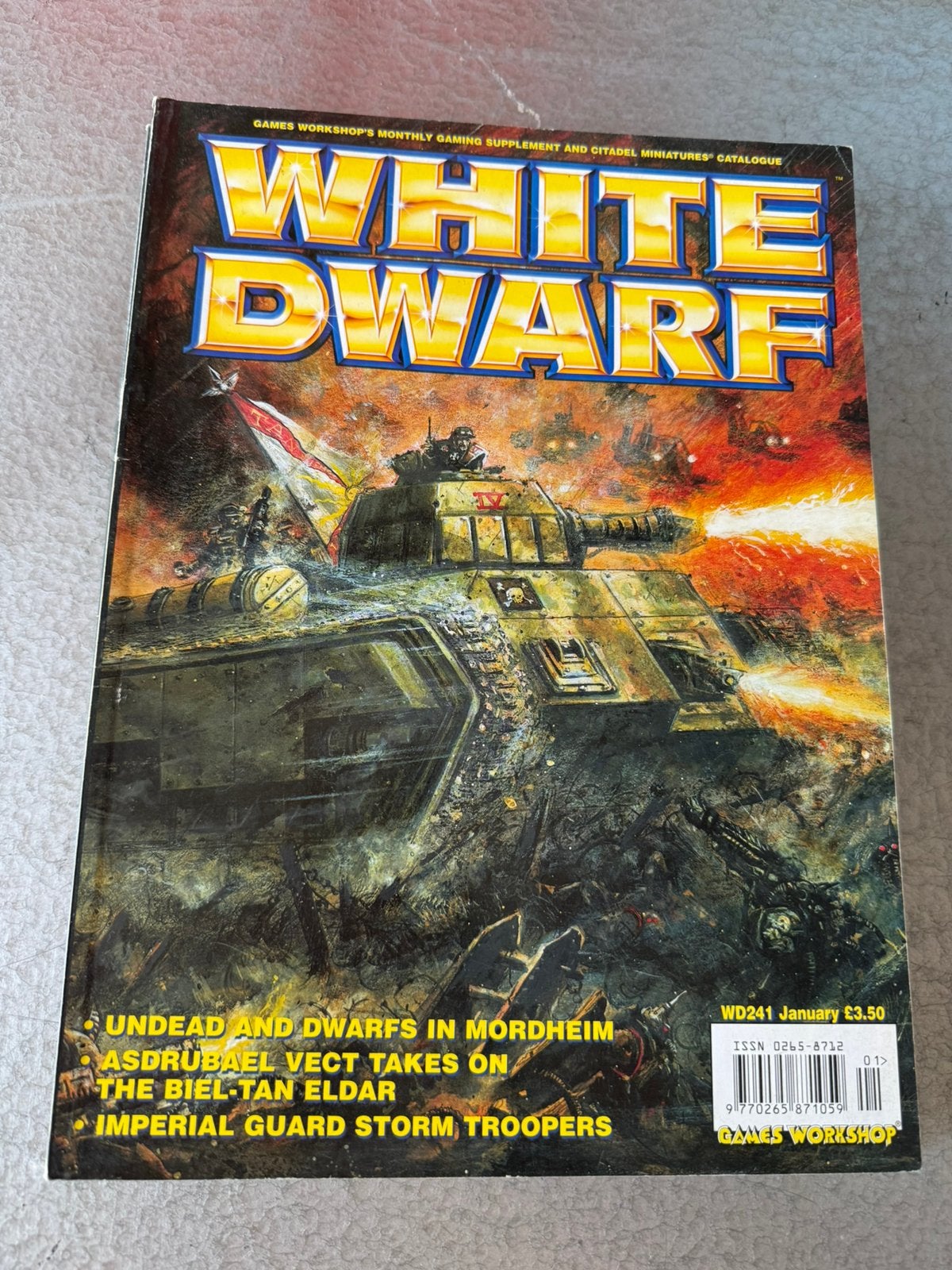 White Dwarf 241 jan 2000, Ophalen of Verzenden, Gebruikt, Warhammer, Boek of Catalogus