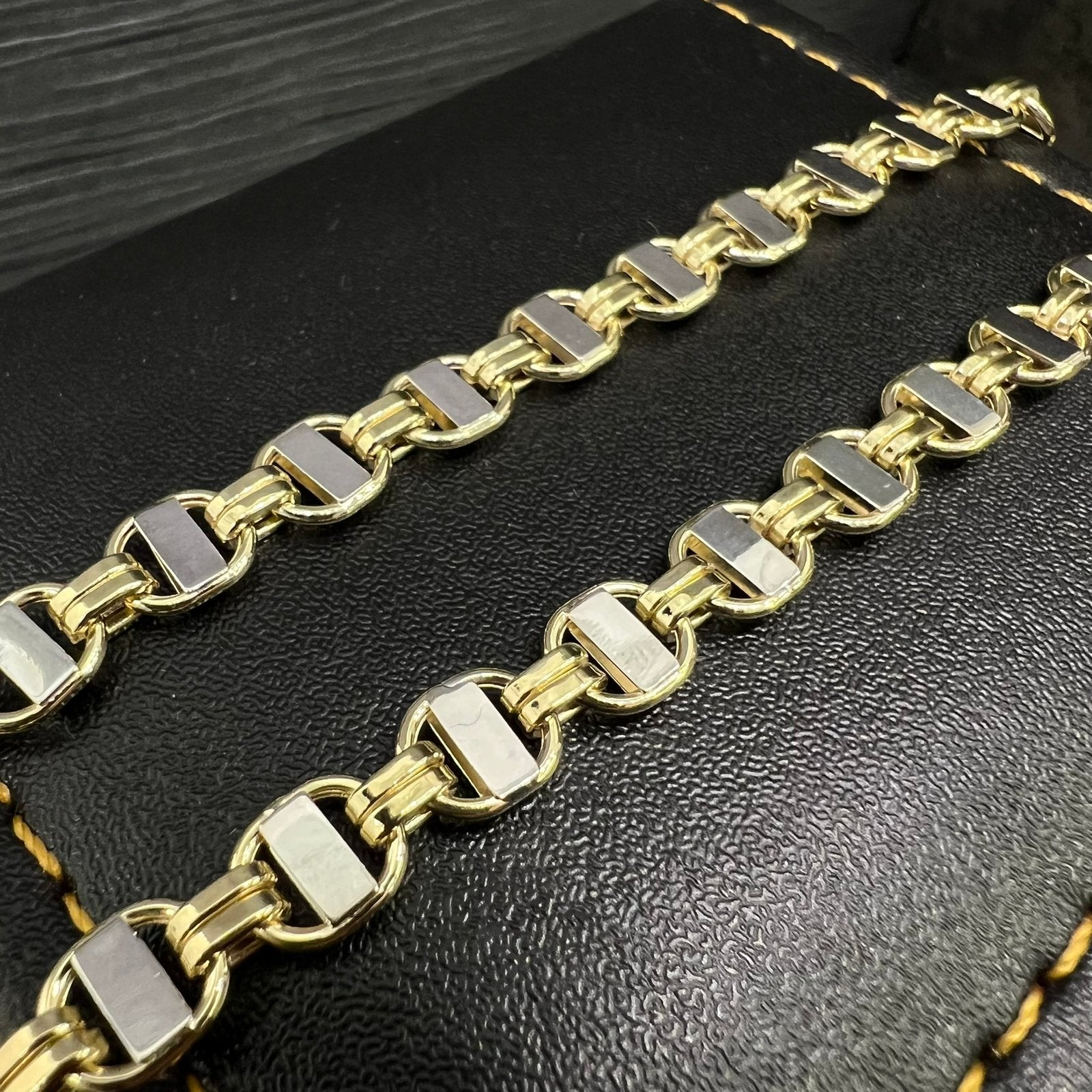 14 karaat gouden ketting magnum schakel, Ophalen of Verzenden, Nieuw, Goud
